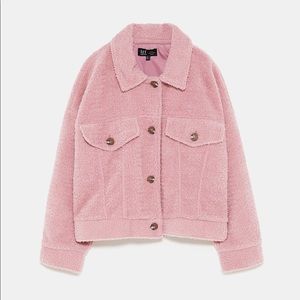 ZARA Oversized cropped jacket